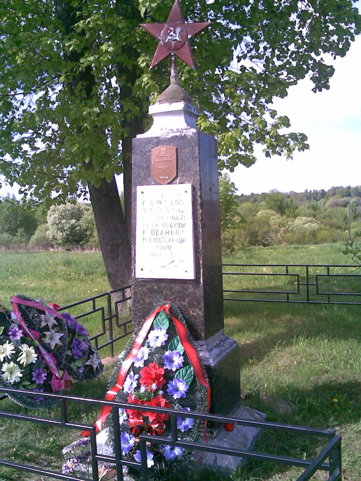Воинское захоронение № 4259, расположенная в д. Двор Солоневичи, Полоцкий район, Витебская область