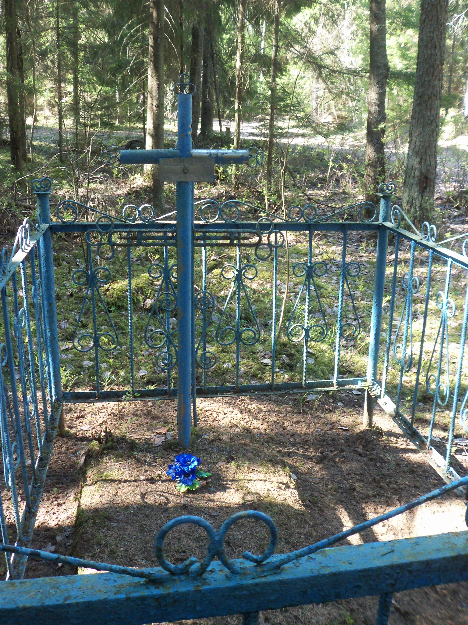 Братская могила, расположенная в Лютовка, Полоцкий район, Витебская область