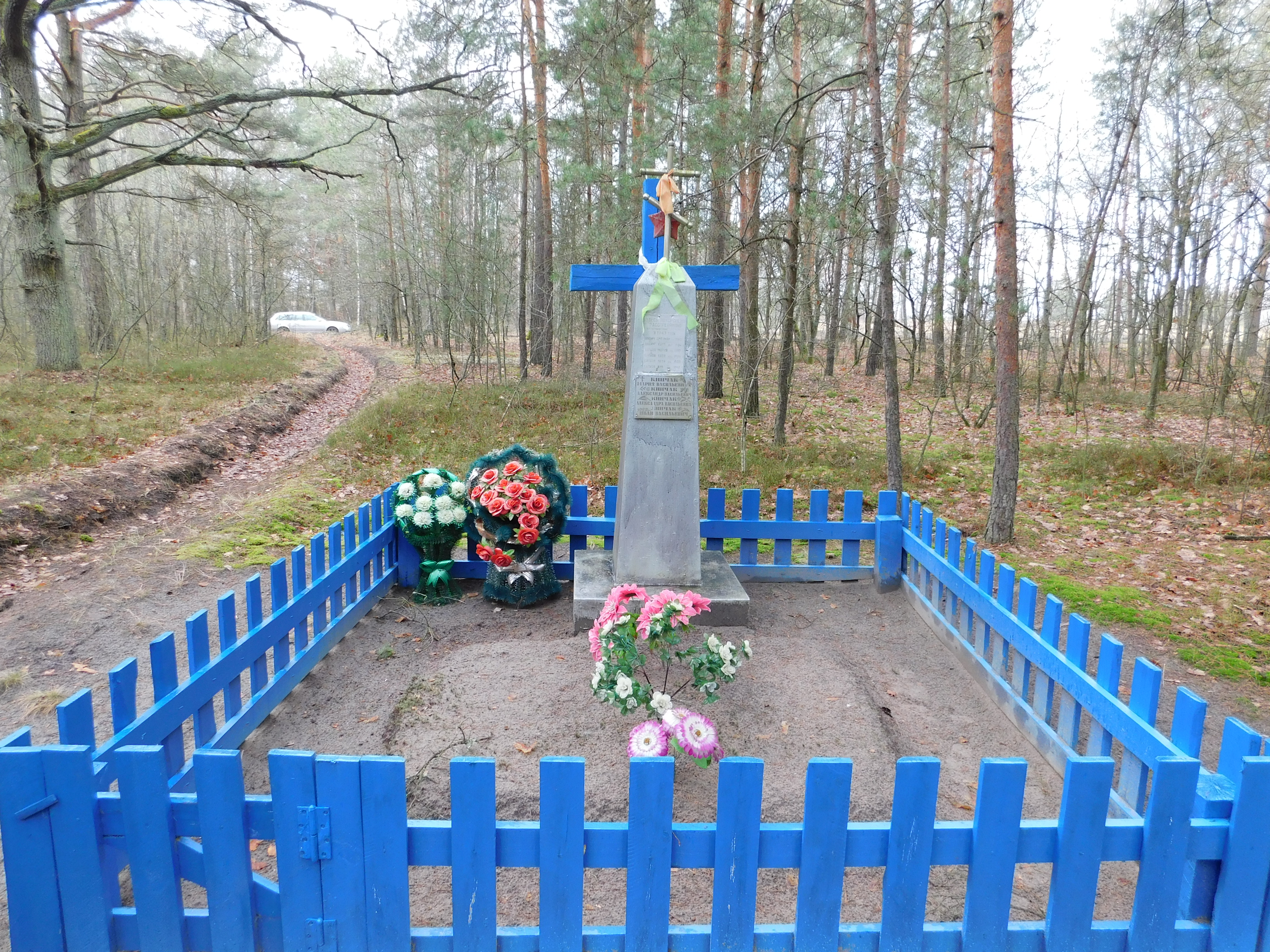 Братская могила, расположенная в , Дрогичинский район, Брестская область