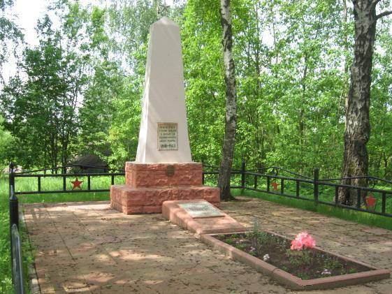 Братская могила № 2582, расположенная в д. Стражевичи, Чашникский район, Витебская область