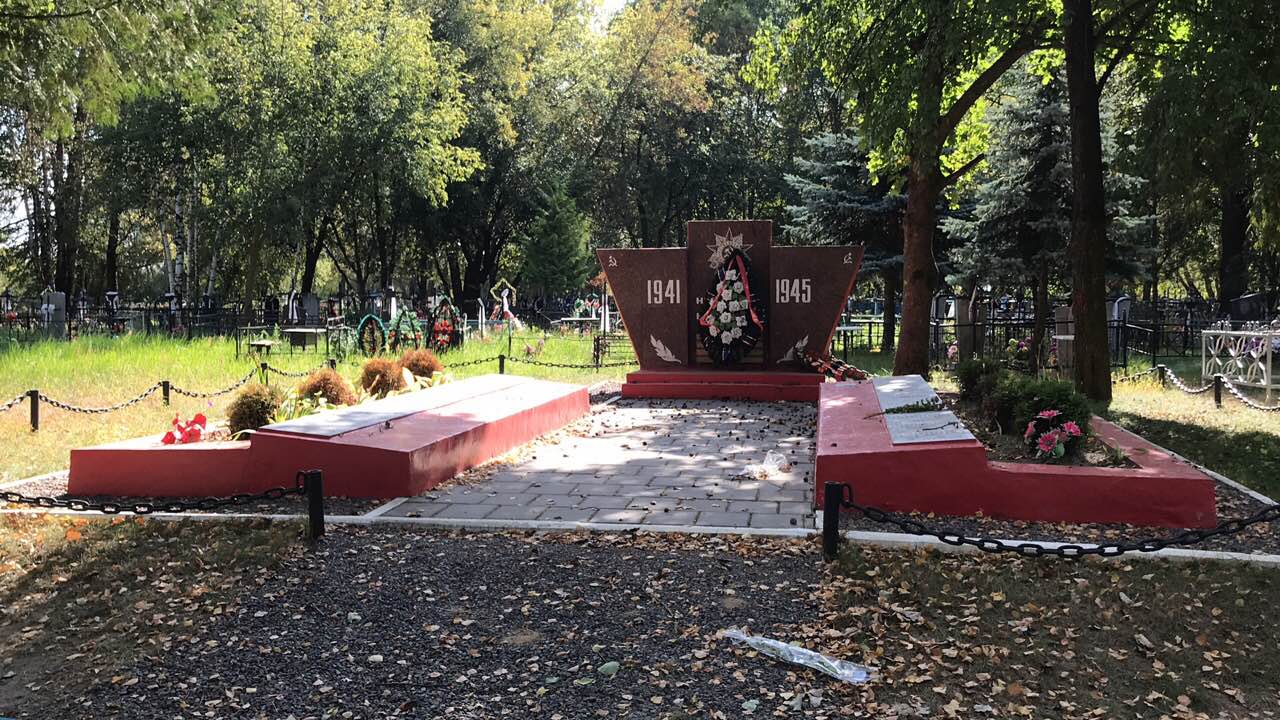 Памятник Погибшим воинам, расположенная в д. Телеши, Гомельский район, Гомельская область