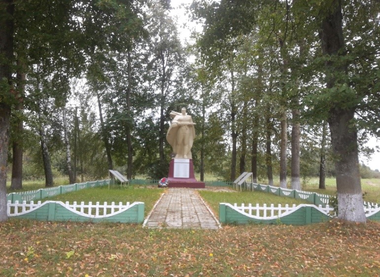 Братская могила № 4033, расположенная в д. Задорожье, Бешенковичский район, Витебская область