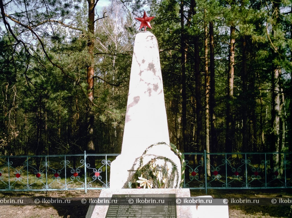 Братская могила Советских воинов и партизан, расположенная в д. Бельск, кобринский район, брестская область