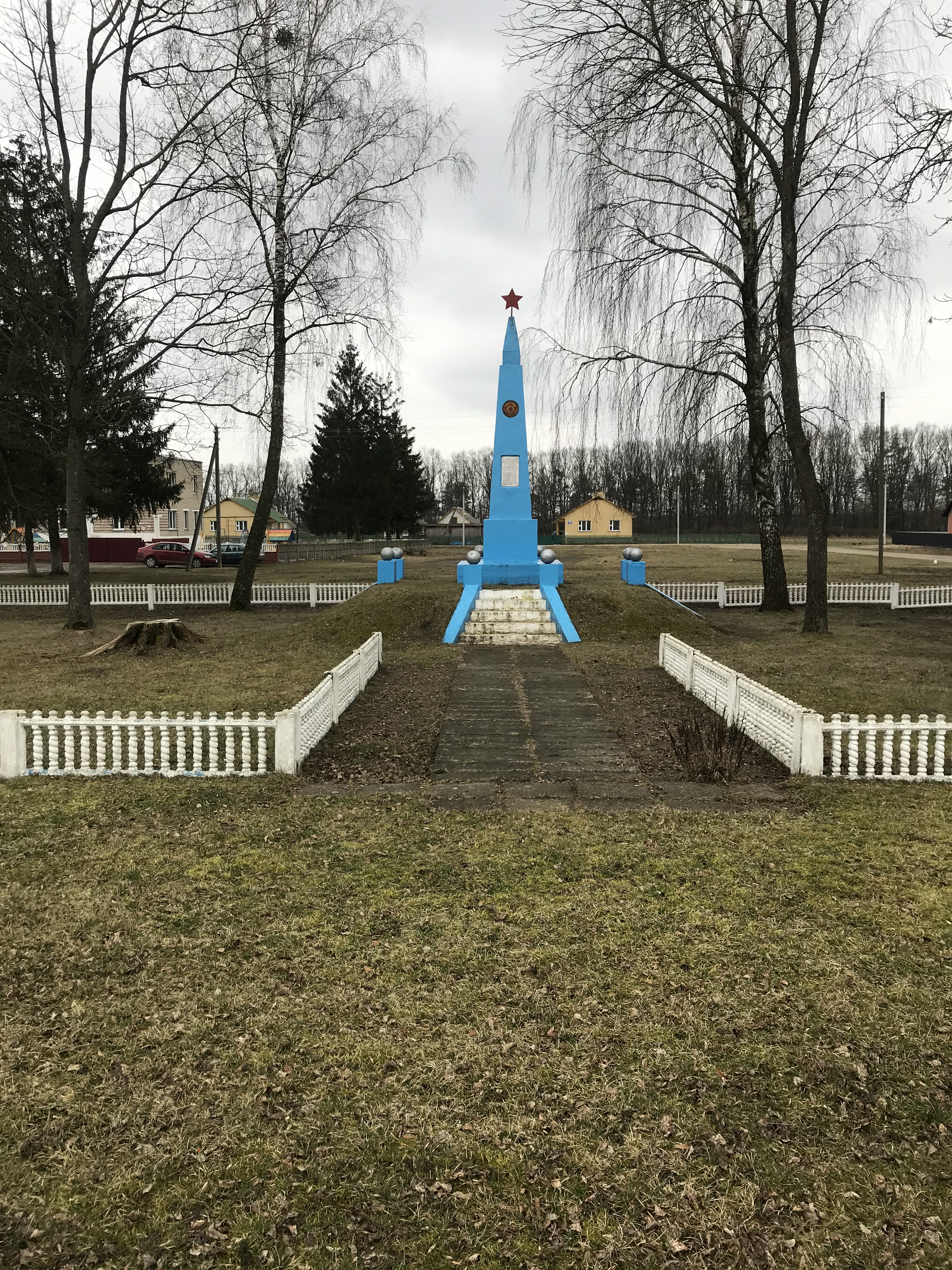 Памятник Воинской Славы землякам, расположенная в аг. Бродница, Ивановский район, Брестская область