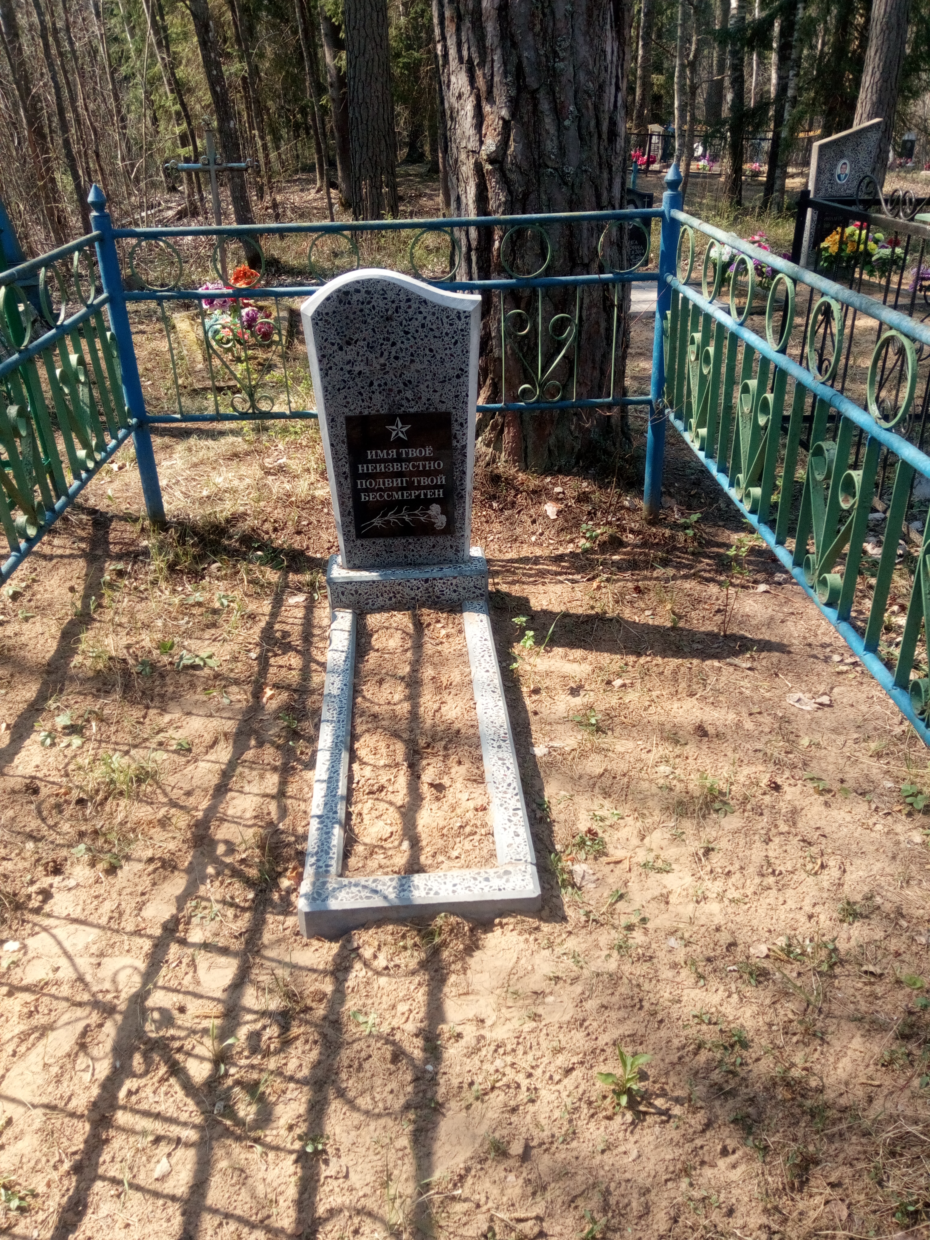 Братская могила № 6299, расположенная в Дмитровщина, Полоцкий район, Витебская область
