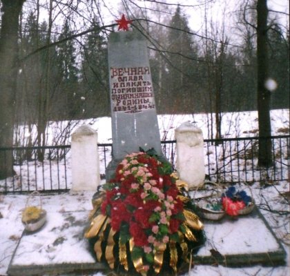 Братская могила Воинское захоронение №4430, расположенная в д. Лосвидо, Витебский район, Витебская область