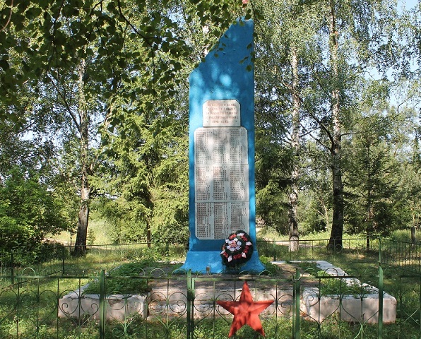 Памятник Погибшим землякам, расположенная в д. Полово, Городокский район, Витебская область