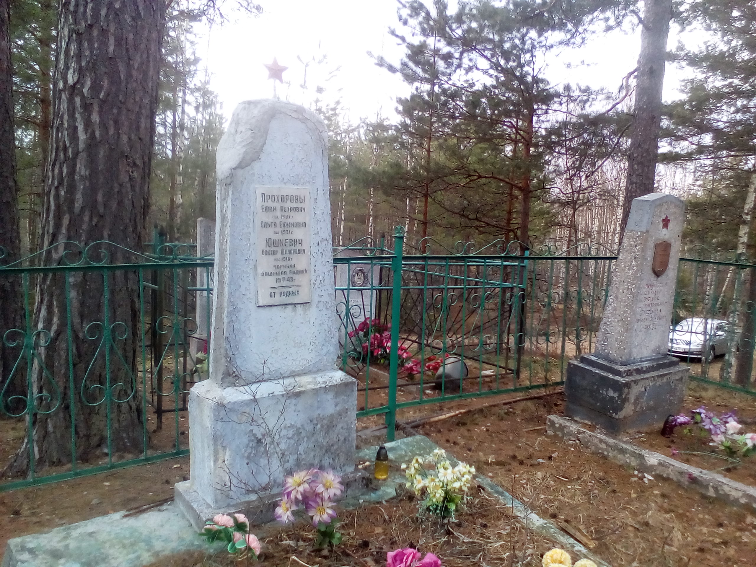 Братская могила, расположенная в ур. Углы, Полоцкий район, Витебская область