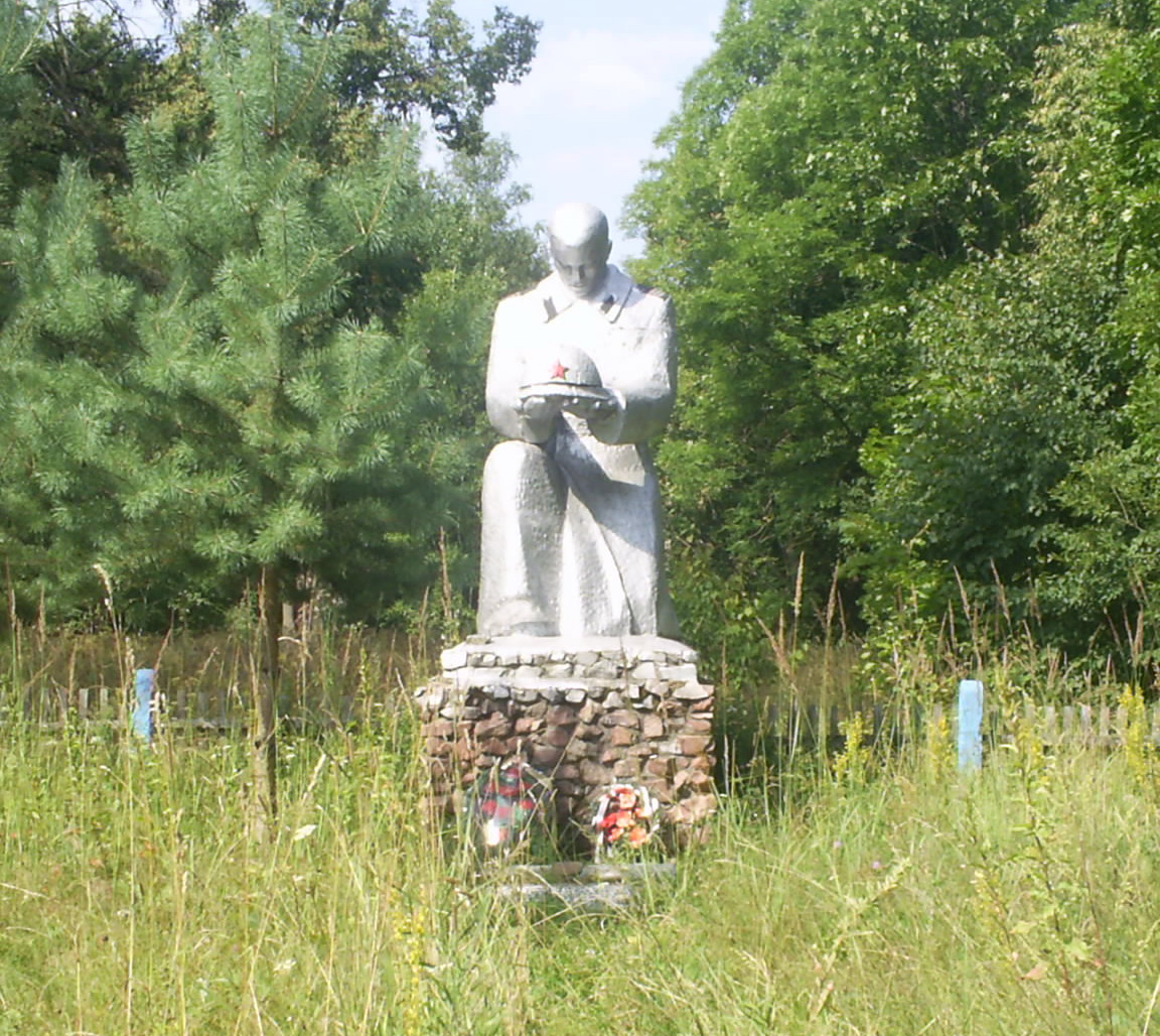Братская могила №4424, расположенная в вблизи д. Красный Двор, Витебский район, Витебская область